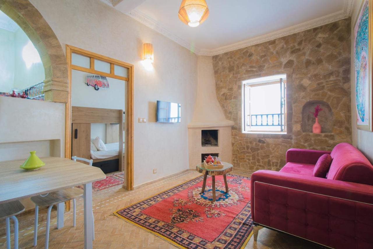 Stella 2 - Appartement Spacieux Avec Cheminee Medina Essaouira Eksteriør bilde